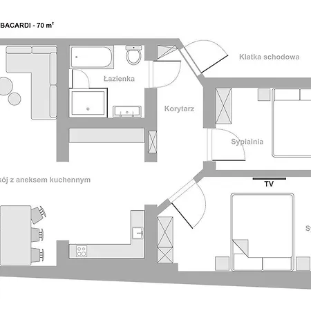 Apartament Sanhaus - Parkowa 44